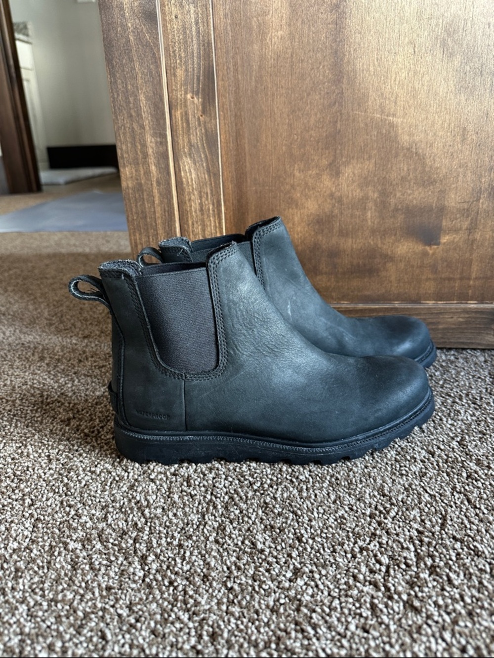 Women’s Sorel Black Chelsea Boots